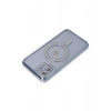 Mey İthalat®   iPhone 11 Kılıf Joke Simli Magneticsafe Kılıf - Mavi