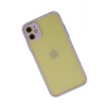 Mey İthalat®   iPhone 11 Kılıf Montreal Silikon Kapak - Mor