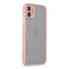 Mey İthalat®   iPhone 11 Kılıf Montreal Silikon Kapak - Pembe