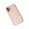 Mey İthalat®   iPhone 11 Kılıf Volet Silikon - Pembe