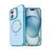 Mey İthalat®   iPhone 11 Live Diamond Magsafe Kapak - Mavi