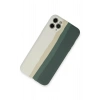 Mey İthalat®   iPhone 11 Pro Kılıf Ebruli Lansman Silikon - Beyaz-Gri