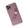Mey İthalat®   iPhone 11 Pro Kılıf Esila Silikon - Mor