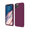 Mey İthalat®   iPhone 11 Pro Kılıf First Silikon - Mürdüm