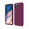 Mey İthalat®   iPhone 11 Pro Kılıf First Silikon - Mürdüm