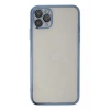 Mey İthalat®   iPhone 11 Pro Kılıf  Lensli Silikon - Açık Mavi