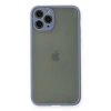 Mey İthalat®   iPhone 11 Pro Kılıf Montreal Silikon Kapak - Gri