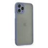 Mey İthalat®   iPhone 11 Pro Kılıf Montreal Silikon Kapak - Gri