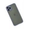 Mey İthalat®   iPhone 11 Pro Kılıf Montreal Silikon Kapak - Gri