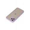 Mey İthalat®   iPhone 11 Pro Kılıf Montreal Silikon Kapak - Mor