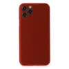 Mey İthalat®   iPhone 11 Pro Kılıf PP Ultra İnce Kapak - Kırmızı