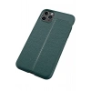 Mey İthalat®   iPhone 11 Pro Max Kılıf Auto Focus Kapak - Yeşil