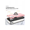 Mey İthalat®   iPhone 11 Pro Max Kılıf Elit Yüzüklü Kapak - Pembe