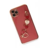 Mey İthalat®   iPhone 11 Pro Max Kılıf Esila Silikon - Kırmızı