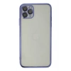 Mey İthalat®   iPhone 11 Pro Max Kılıf  Lensli Silikon - Mor
