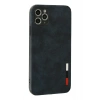 Mey İthalat®   iPhone 11 Pro Max Kılıf Loop Deri Silikon - Lacivert