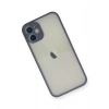Mey İthalat®   iPhone 11 Pro Max Kılıf Montreal Silikon Kapak - Gri