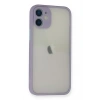 Mey İthalat®   iPhone 11 Pro Max Kılıf Montreal Silikon Kapak - Mor