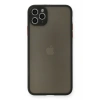 Mey İthalat®   iPhone 11 Pro Max Kılıf Montreal Silikon Kapak - Siyah