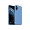 Mey İthalat®   iPhone 11 Pro Max Kılıf Nano içi Kadife Silikon - Mavi