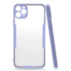Mey İthalat®   iPhone 11 Pro Max Kılıf Platin Silikon - Lila