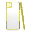 Mey İthalat®   iPhone 11 Pro Max Kılıf Platin Silikon - Sarı