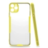 Mey İthalat®   iPhone 11 Pro Max Kılıf Platin Silikon - Sarı