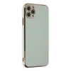 Mey İthalat®   iPhone 11 Pro Max Kılıf Volet Silikon - Açık Yeşil