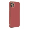 Mey İthalat®   iPhone 11 Pro Max Kılıf Volet Silikon - Kırmızı