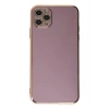 Mey İthalat®   iPhone 11 Pro Max Kılıf Volet Silikon - Mor