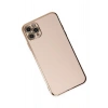 Mey İthalat®   iPhone 11 Pro Max Kılıf Volet Silikon - Pembe
