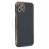 Mey İthalat®   iPhone 11 Pro Max Kılıf Volet Silikon - Siyah
