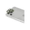 Mey İthalat®   iPhone 11 Pro Max Pers Alüminyum Kamera Lens - Yeşil