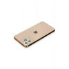 Mey İthalat®   iPhone 11 Pro Max Renkli Kamera Lens Koruma Cam - Yeşil-Sarı