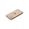 Mey İthalat®   iPhone 11 Pro Renkli Kamera Lens Koruma Cam - Pembe-Mavi
