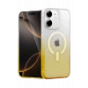 Mey İthalat®   iPhone 11 Pummel Shiny Magsafe Kapak - Gold