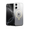 Mey İthalat®   iPhone 11 Pummel Shiny Magsafe Kapak - Siyah