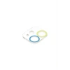 Mey İthalat®   iPhone 11 Renkli Kamera Lens Koruma Cam - Sarı-Mavi