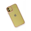 Mey İthalat®   iPhone 12 Kılıf Dora Kapak - Pudra