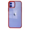 Mey İthalat®   iPhone 12 Kılıf Element Silikon - Kırmızı
