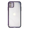 Mey İthalat®   iPhone 12 Kılıf Element Silikon - Mor