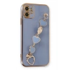 Mey İthalat®   iPhone 12 Kılıf Esila Silikon - Gri
