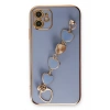 Mey İthalat®   iPhone 12 Kılıf Esila Silikon - Gri