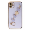 Mey İthalat®   iPhone 12 Kılıf Esila Silikon - Lila
