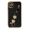 Mey İthalat®   iPhone 12 Kılıf Esila Silikon - Siyah