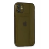 Mey İthalat®   iPhone 12 Kılıf Fly Lens Silikon - Siyah