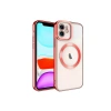 Mey İthalat®   iPhone 12 Kılıf Kross Magneticsafe Kapak - Kırmızı