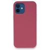 Mey İthalat®   iPhone 12 Kılıf Lansman Legant Silikon - Fuşya