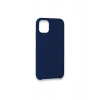 Mey İthalat®   iPhone 12 Kılıf Lansman Legant Silikon - Lacivert