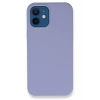 Mey İthalat®   iPhone 12 Kılıf Lansman Legant Silikon - Lila